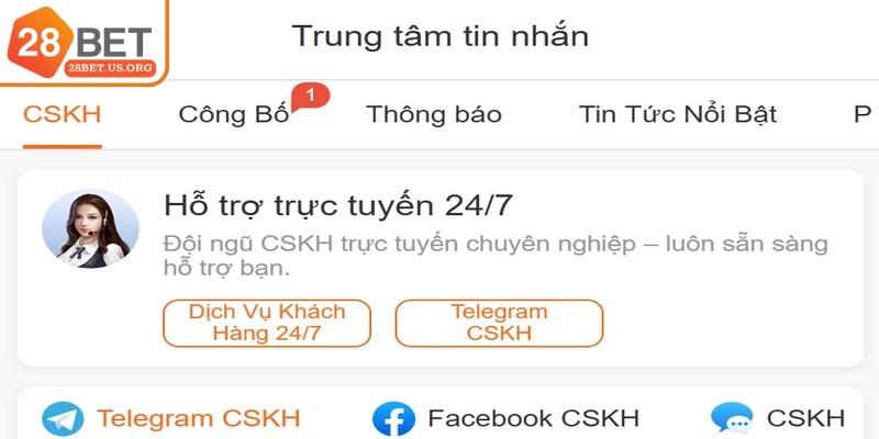 Hỗ trợ hội viên cực kỳ chuyên nghiệp 24/7