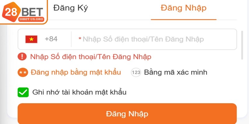 Đăng nhập 28BET giúp bạn trải nghiệm cá cược một cách hiệu quả