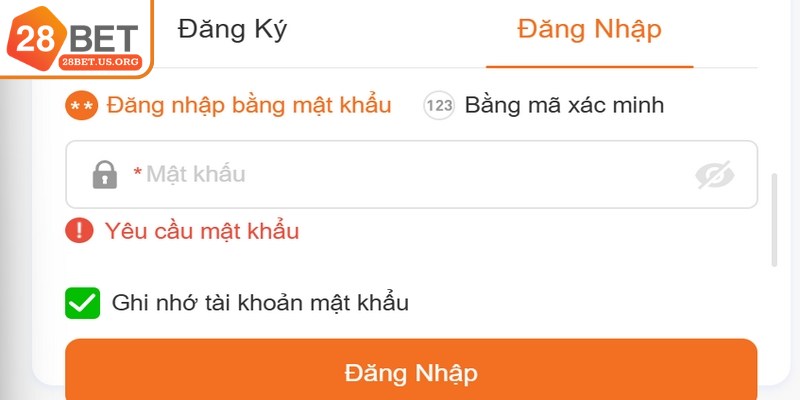 Các bước đăng nhập 28BET nhanh chóng nhất