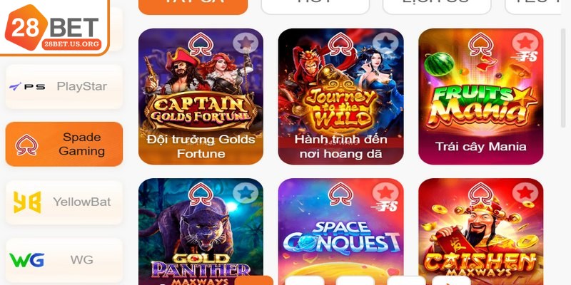 Chỉ với vài thao tác đơn giản là bạn đã có thể trải nghiệm sảnh game