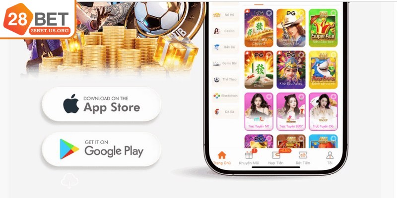 Các bước tải app 28BET siêu an toàn về máy